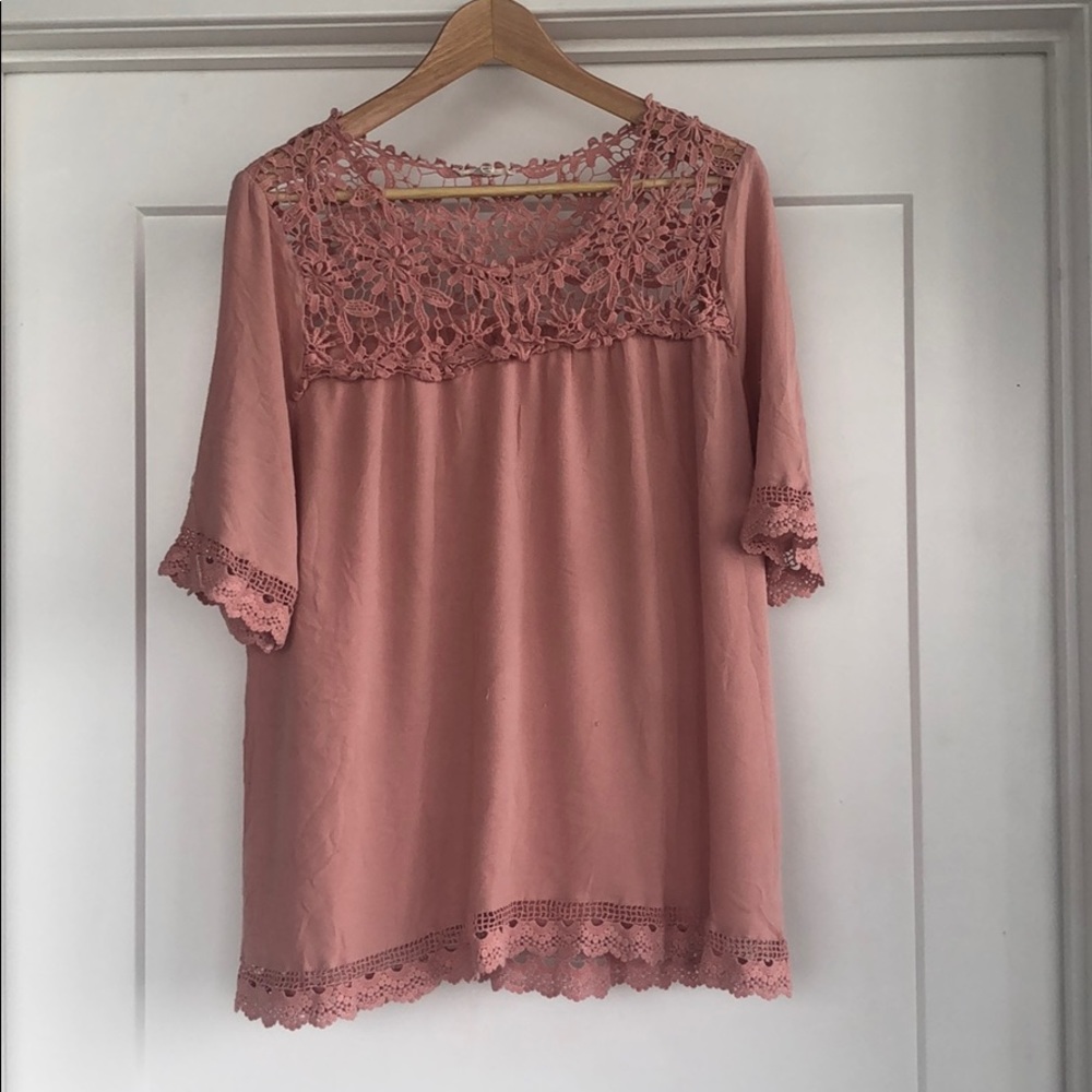 Pastel pink baby doll